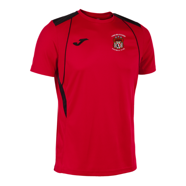 Lisburn Rovers Championship VII Short Sleeve T-Shirt Red/Black